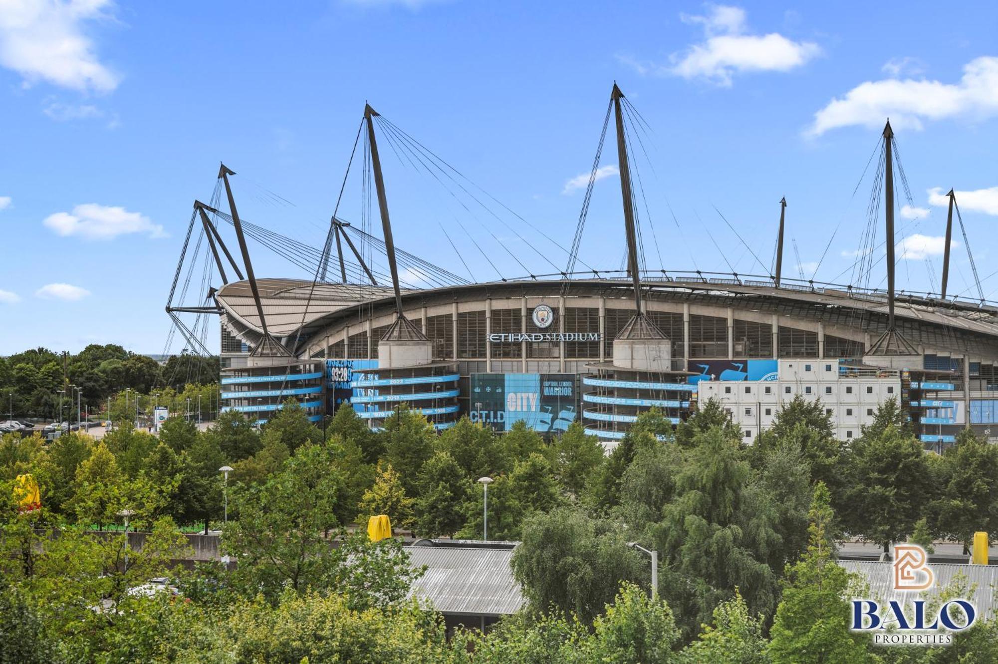 Modern Spacious 2Bedroom Apartment Great! Location By Etihad Mancity Stadium& Coop Live Arena Manchester Exterior photo